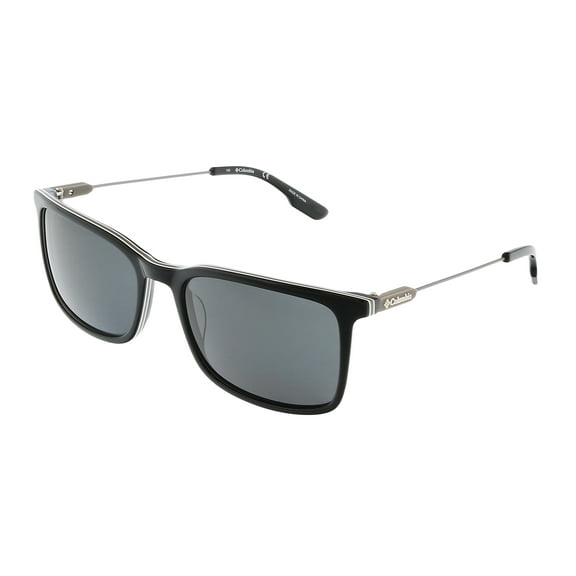 COLUMBIA C549S MYSTIC TRAIL 001 Black Modified Rectangle Sports Sunglasses for Mens
