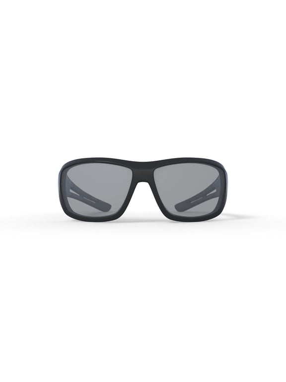 Utilizer Performance Sunglasses Matte Black Frame And Smoke Polarized Lens