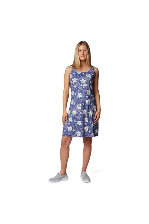 WOMEN'S PFG FREEZER III DRESS WOMEN 2X BLUEBELL MAROONED