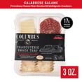 thumbnail image 1 of COLUMBUS Charcuterie Snack Tray with Calabrese Salame, Provolone Cheese & Multigrain Crackers, 3.0 oz, Ready-to-Eat, 1 of 12
