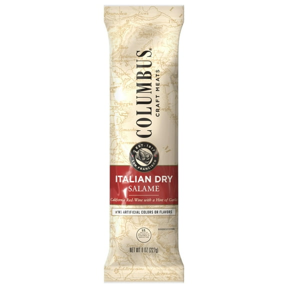 COLUMBUS Italian Dry Salame Stick, 8 oz