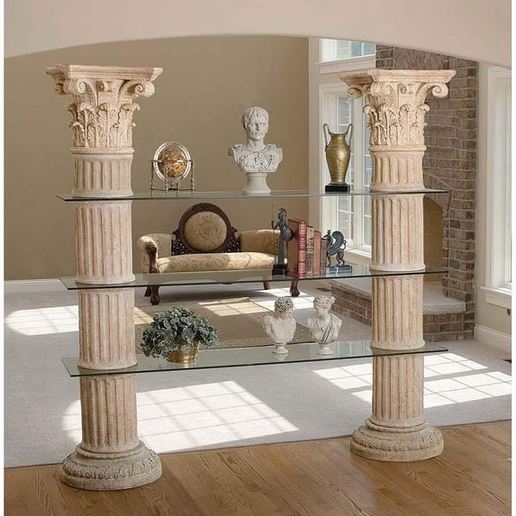 COLUMNS OF CORINTH SHELVES