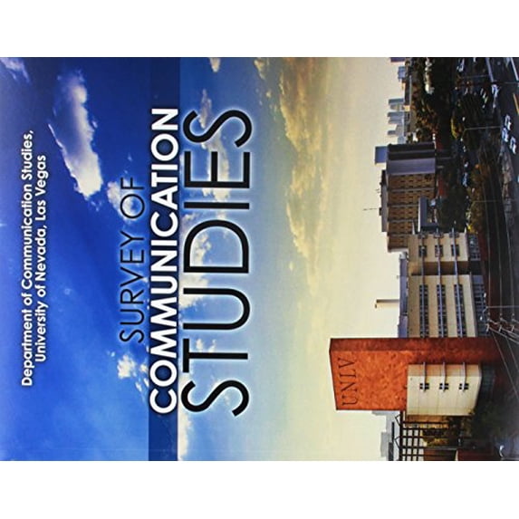 Pre-Owned COM 216: Survey of Communication Studies Reader (Unknown) 1524941999 9781524941994