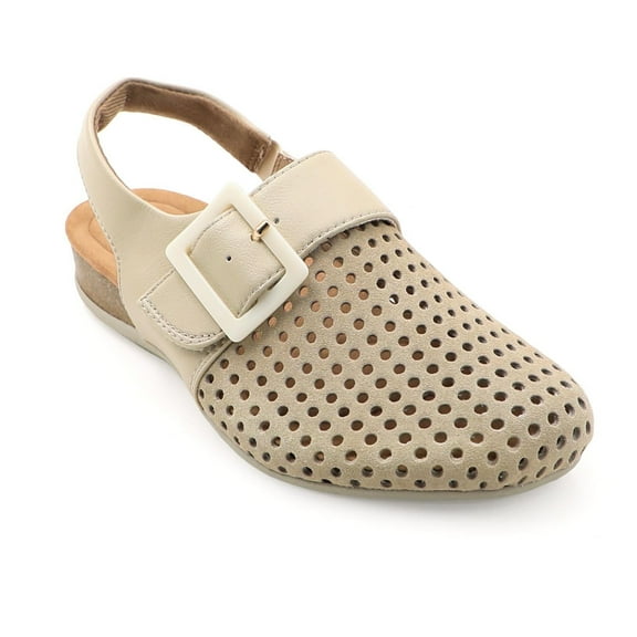 COM STAR Women Closed-Toe Comfort Sandals Clogs for Women Breathable Perforated Walking Shoes with Adjustable Strap and Buckle for Casual Walking