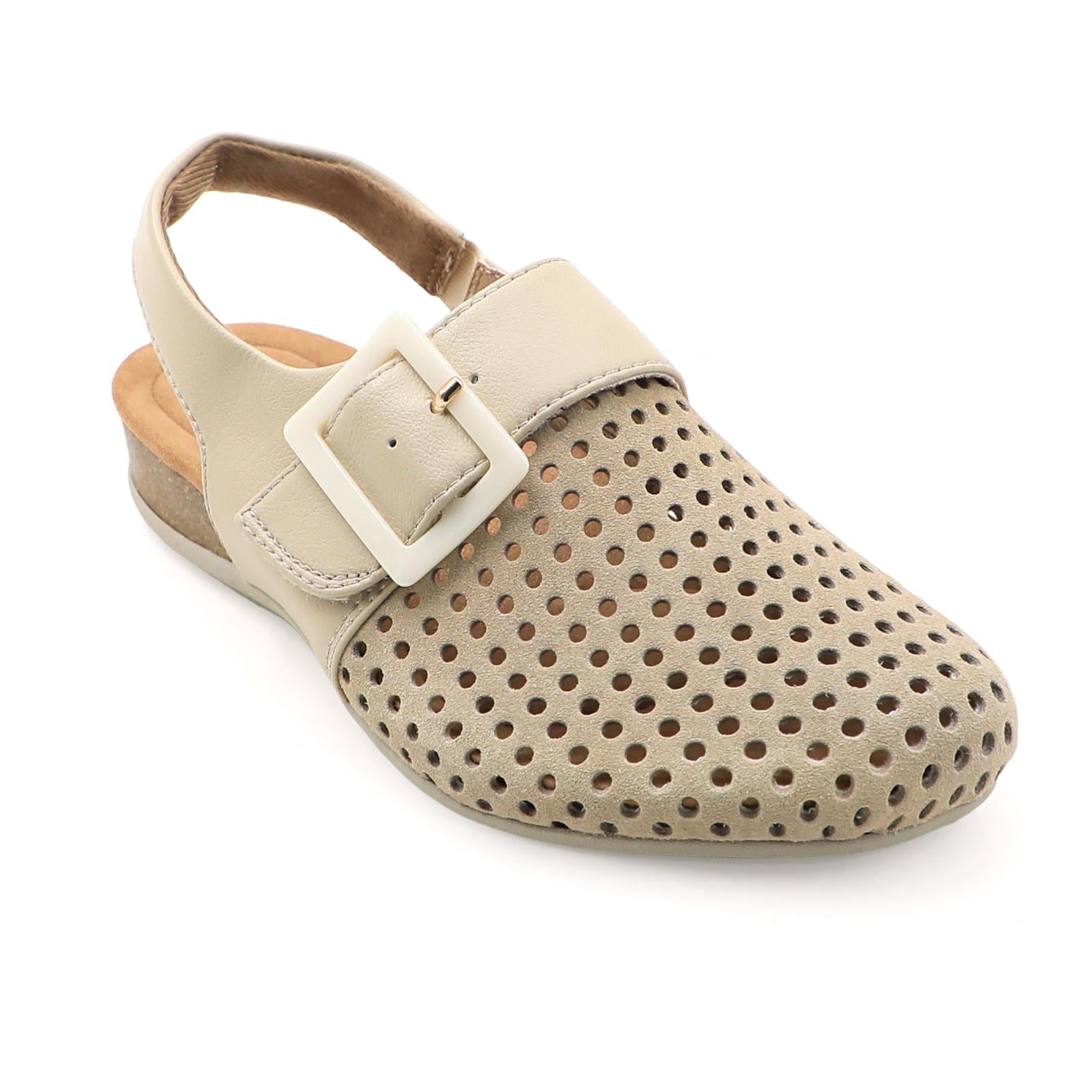 COM STAR Women Closed-Toe Comfort Sandals Clogs for Women Breathable ...