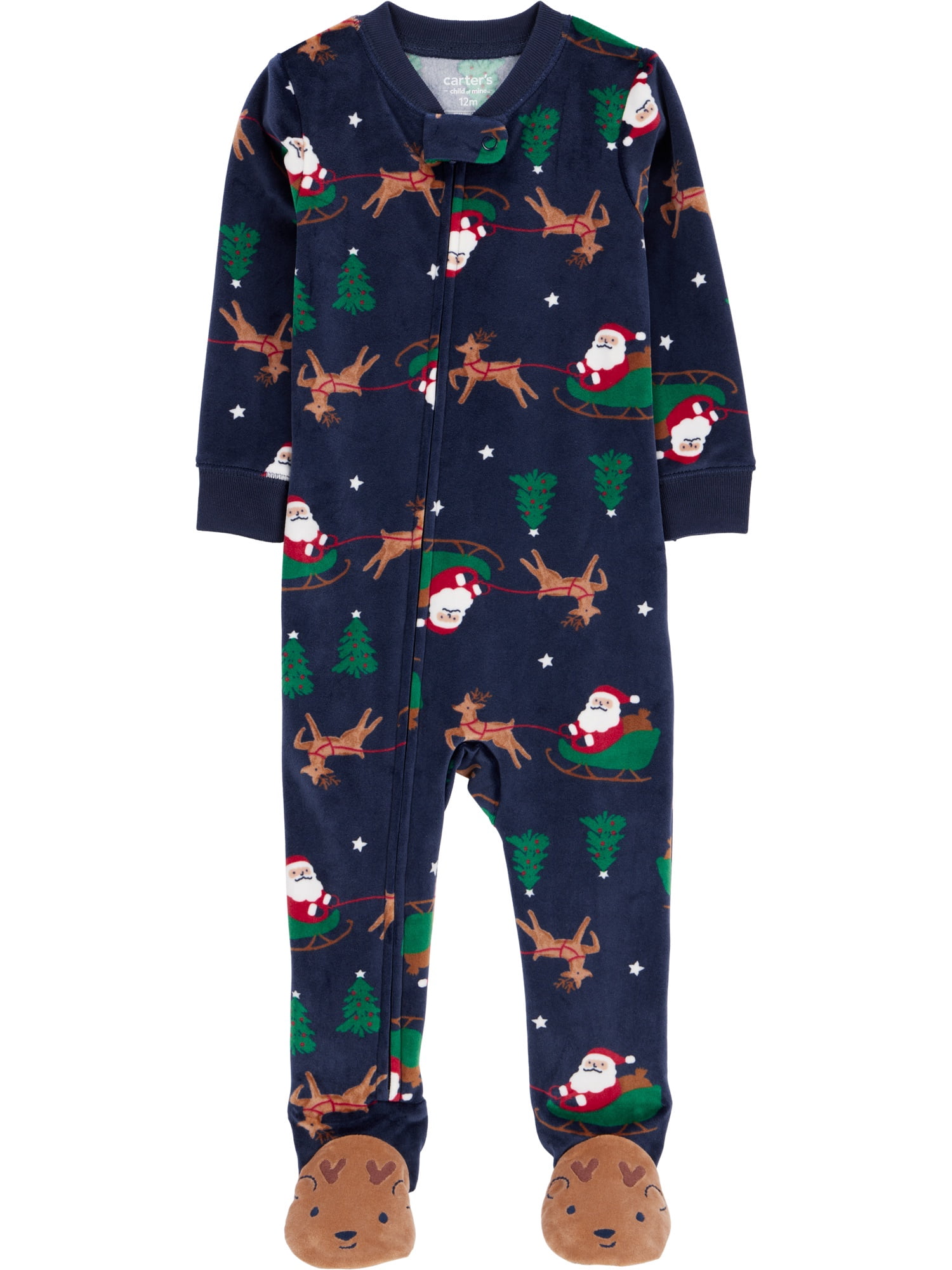 Carter's Child of Mine Baby and Toddler Cozy Pajama, One-Piece, Sizes 12M-5T