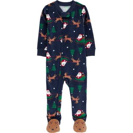 Carter's Child of Mine Baby and Toddler Cozy Pajama, One-Piece, Sizes 12M-5T