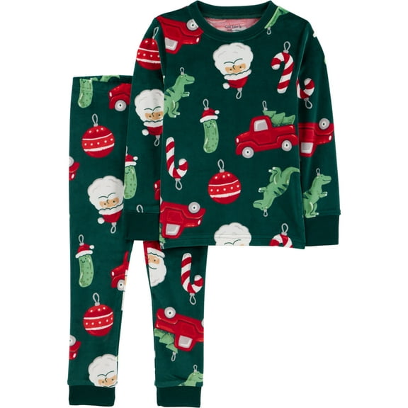 Carter's Child of Mine Baby and Toddler Cozy Pajama Set, 2-Piece, Sizes 12M-5T