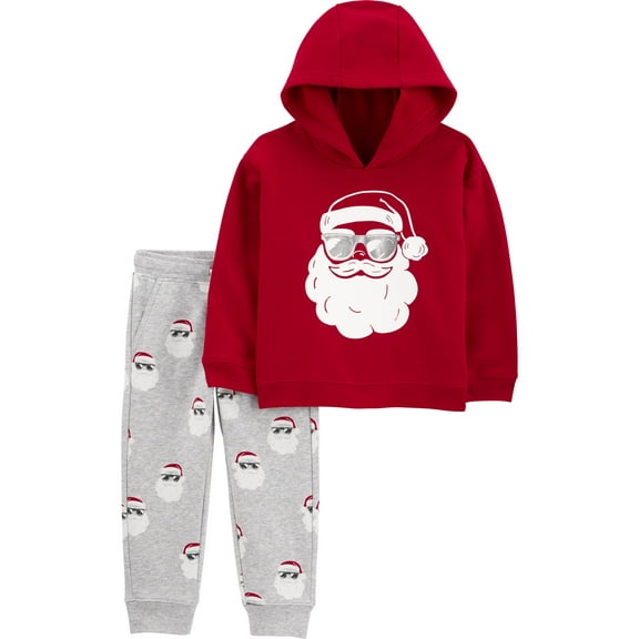 Carter's Child of Mine Baby and Toddler Boy Holiday Outfit Set, 2-Piece, Sizes 12M-5T