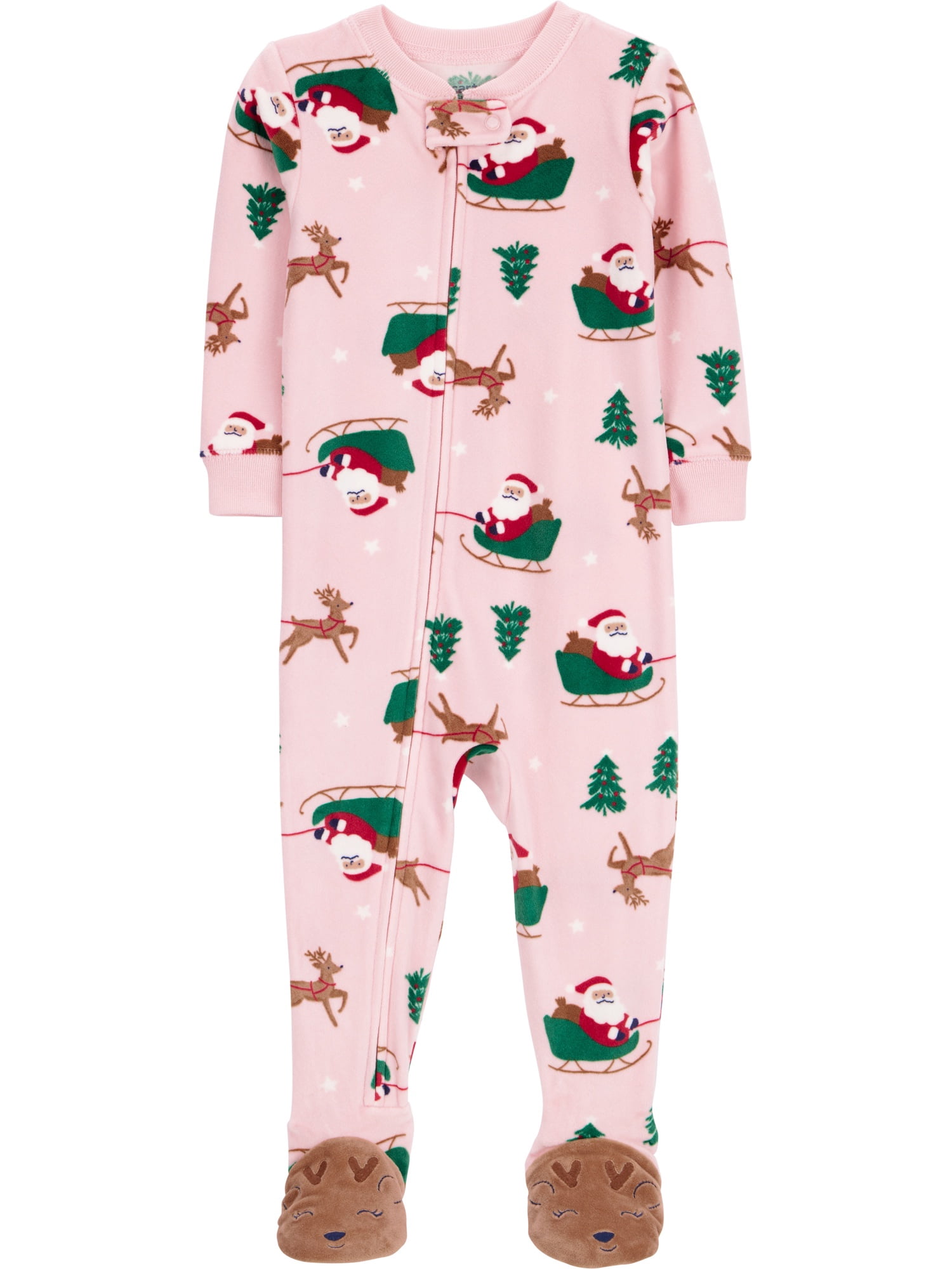 Carter's Child of Mine Baby and Toddler Cozy Pajama, One-Piece, Sizes 12M-5T