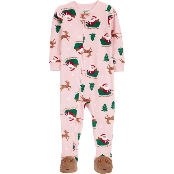 Carter's Child of Mine Baby and Toddler Cozy Pajama, One-Piece, Sizes 12M-5T