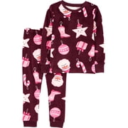 Carter's Child of Mine Baby and Toddler Cozy Pajama Set, 2-Piece, Sizes 12M-5T