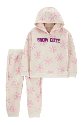 Baby and Toddler Girl Holiday Outfit Set, 2-Piece, Sizes 12M-5T