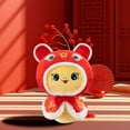 COM1950s 1 Pack Snake Plush 2025 Spring Festival Decorations Snake Doll
