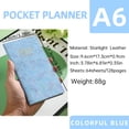 thumbnail image 1 of COM1950s 2026 A6 Daily Planner Notebook,Portable Mini Organizer for Efficient Scheduling,Travel Diary,School Office Use,and Ideal Gift, 1 of 9