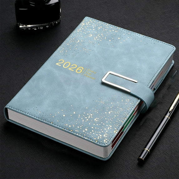 COM1950s 2026 Planner,A5 Schedule Book,Daily Planner with Date Notes and Calendar,Portable Design for Adult Planning and Organization