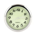 thumbnail image 1 of COM1950s 4Inch Dashboard Fluorescent Clock - Mini Car Sticked To Watch Car Truck Dashboard and Vent Mini Car Clock, 1 of 8