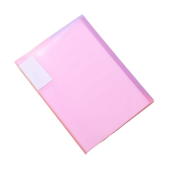 COM1950s Plastic File Box,Clear Document Storage Case,Stackable Organizer for Home and Office,Portable Filing Box with Transparent Cover
