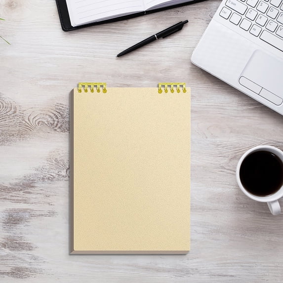 COM1950s A5 Loose Leaf Notebook,Perfect for Daily Writing Journal and Note Taking,with Blank Pages Ideal for Drawing,Scribbling and Easy Organization,Durable Cover Included