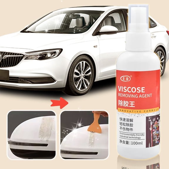 COM1950s Adhesive Remover, Multipurpose Glue Residue Remover for Stickers, Labels, Tapes, Safe for Glass, Metal, Wood, Tile, Painted Surfaces