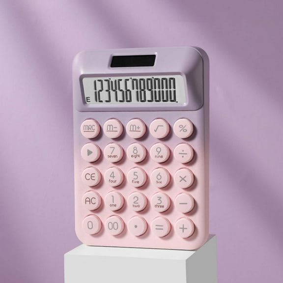 COM1950s Advanced Scientific Calculator with Solar Power & Battery Backup,Large 12-Digit High-Contrast Lcd Display,Ergonomic Mechanical Keys for Comfortable Use,Ideal for Office & Home Professionals