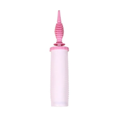 COM1950s Air Pump for Balloons,Balloon Pump Handheld Two-Way Dual Action - Hand Blower Air Pumper for Balloons - Ballon Inflator Pumping - Manual Baloon Inflators Machine (Pink 1 Piece)