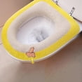 thumbnail image 1 of COM1950s All Season Soft Padded Toilet Seat Cushion,Thickened Comfort Washable Toilet Cover,Universal Waterproof Bathroom Seat Cushion with Zipper, 1 of 9