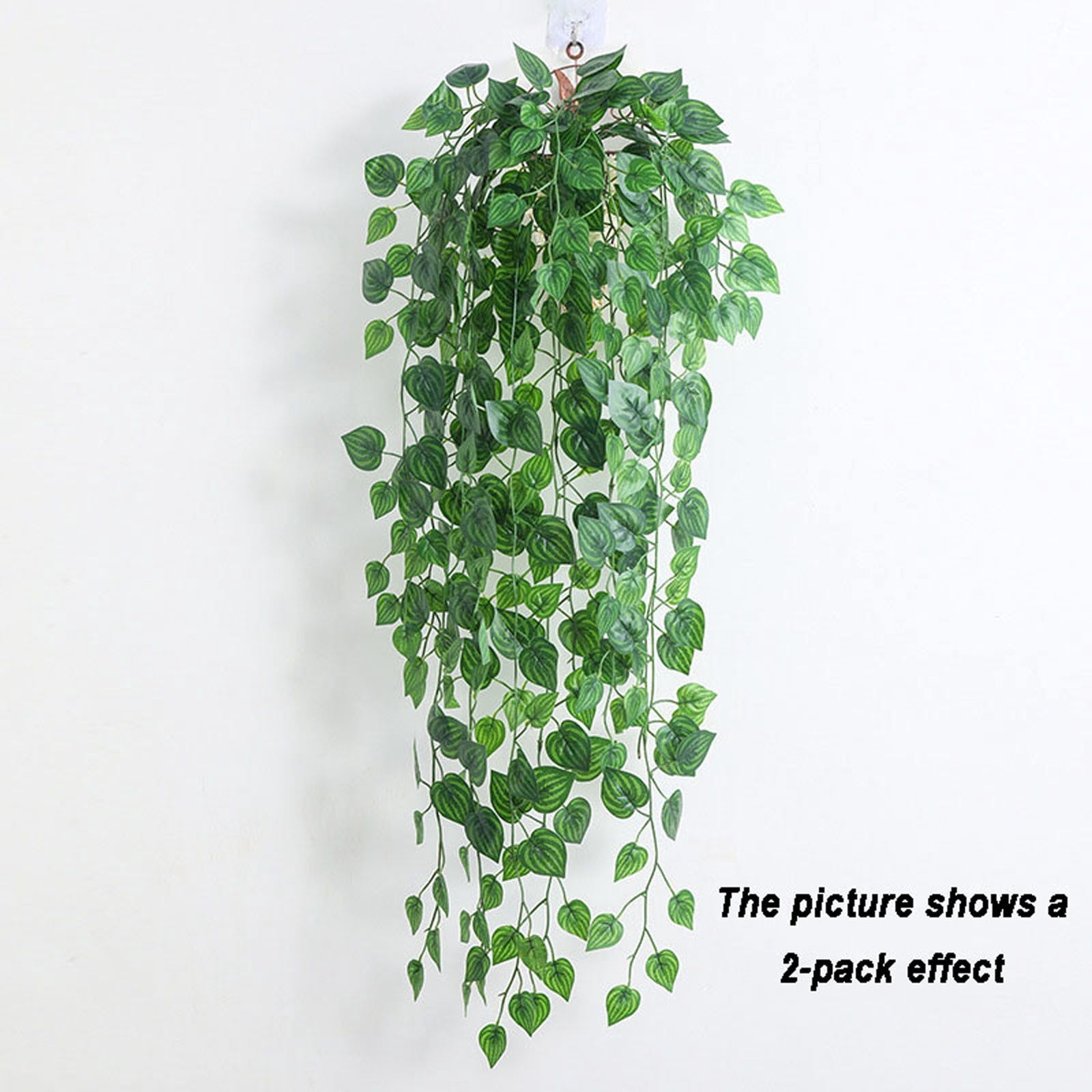 Picture of COM1950s Artificial Hanging Plants, 37.4 Inch Faux Silk Ivy Vine ...