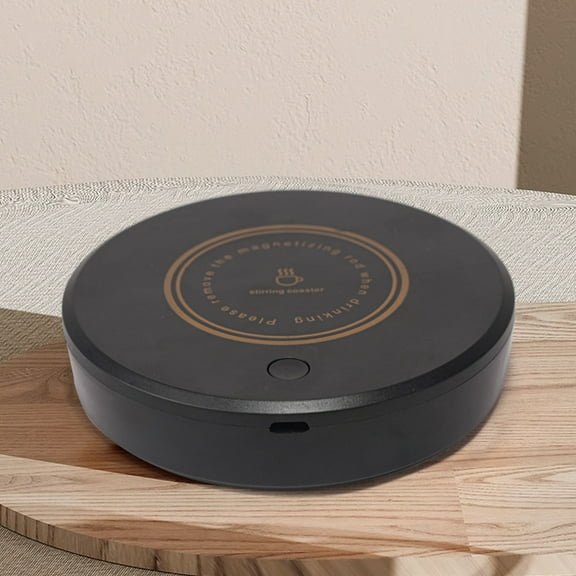 COM1950s Automatic Magnetic Stirrer,Rechargeable Stirring Base for Coffee and Beverages,Portable Multi-Purpose Stirring Chassis with Hands-Free Operation,Compact Design 5X5X1.4In Lightweight 0.33Lb