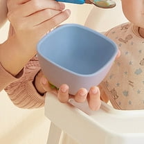 COM1950s Baby Feeding Bowl,Silicone Mini Bowl for Infants and Toddlers,Portable 5.4 Fl Oz Capacity with Non-Slip Base and Easy Grip Design,Dishwasher Safe for Microwave and Freezer Use