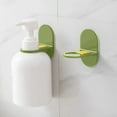 thumbnail image 1 of COM1950s Bathroom Wall Organizer,No Drill Shower Caddy,Adjustable Size for Shampoo and Shower Gel,Plastic Wall Mount Storage Rack,Compact 3X2.6X1.9In,2-Pack, 1 of 9