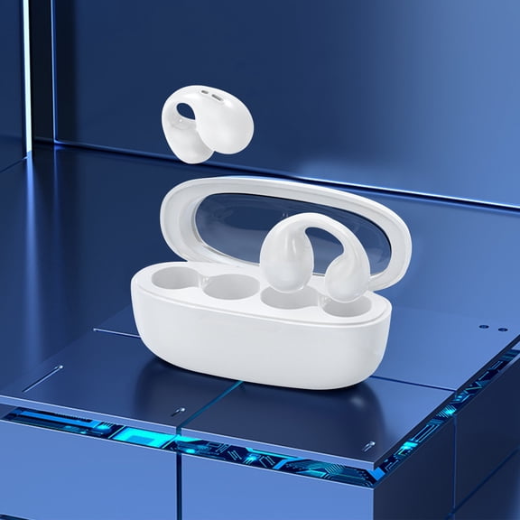 COM1950s Bluetooth Headphones Wireless Earbuds,Bluetooth Headphones Wireless Ultra-Long Battery Life Hifi Sound Quality Bluetooth 5.3 Chip Stereo Sound Effect High-Speed Transmission