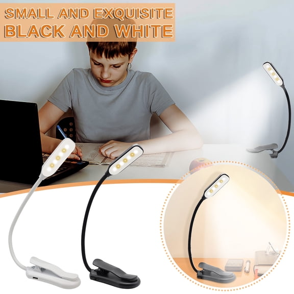 COM1950s Book Light for Reading in Bed,Reading Lights for Books in Bed,Book - Rechargeable Reading Lights for Books in Bed,Reading Light for Bed,Book Reading Light