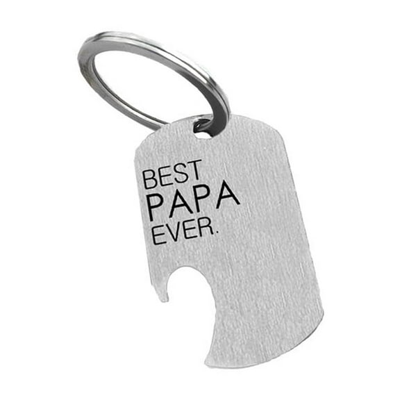 COM1950s Bottle Opener Keychain for Men Stainless Steel Beer Bottle Opener Keychain Pocket Bottle Opener Beverage Bottle Opener Keychain Gift Women Men Keychain Bottle Opener for Men