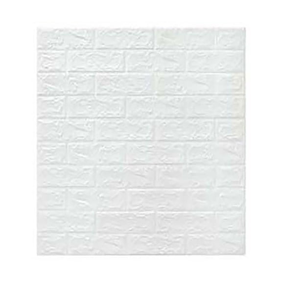 COM1950s Brick Pattern Wall Sticker -Collision Self-Adhesive Wallpaper Foam Waterpaper