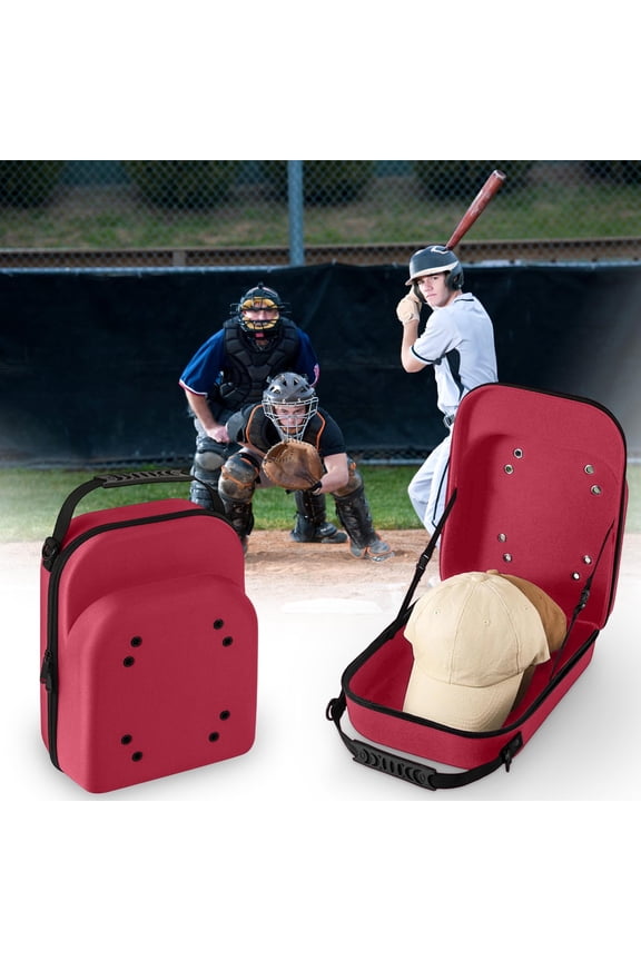 Cap Storage Bag,Travel Hat Organizer with Shoulder Strap,Pressure-Resistant Eva Baseball Cap Carrier for Adults,Shape-Retaining Foldable Hat Case