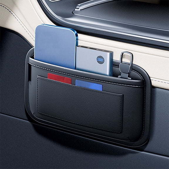 COM1950s Car Seat Storage Organizer Car Mounted Storage Bag Car Interior Decoration Front and Passenger Seat Hanging Storage Bag Auto Console Side Storage Box Organizer Front Seat Car Seat Storage Bag