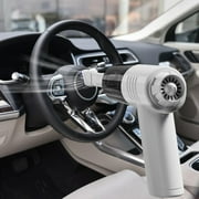 COM1950s Car Vacuum High Power Handheld Vacuum Car Vacuum Cleaner,Powerful Suction Small Car Vacuum Cleaner,Car Vacuum Rechargeable,Portable Vacuum Cleaner for Car & Home This Works Car Vacuum