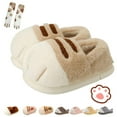 thumbnail image 1 of COM1950s Com1950S Cats Paw Slippers, 1 of 4