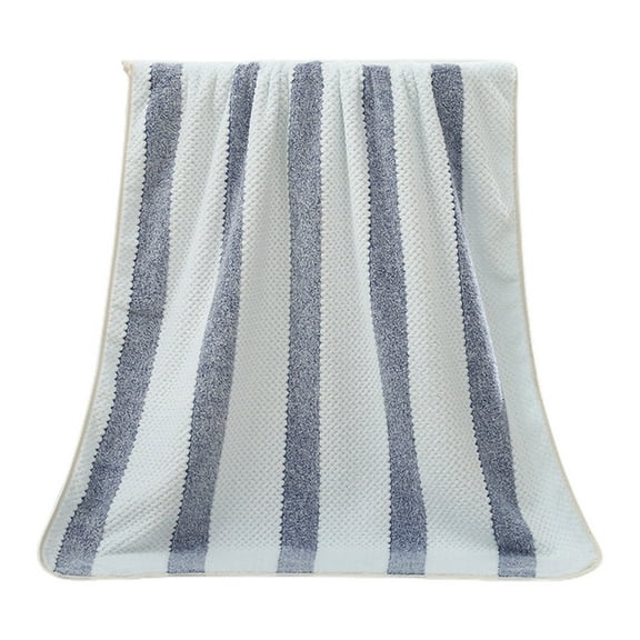 COM1950s Cotton Hair Towel Wrap Hair Towel Wrap for Kids Pineapple Check Striped Towel Thickened Wash Towel Absorbent Wrapped Non Cotton Striped Dry Hair Towel Towel