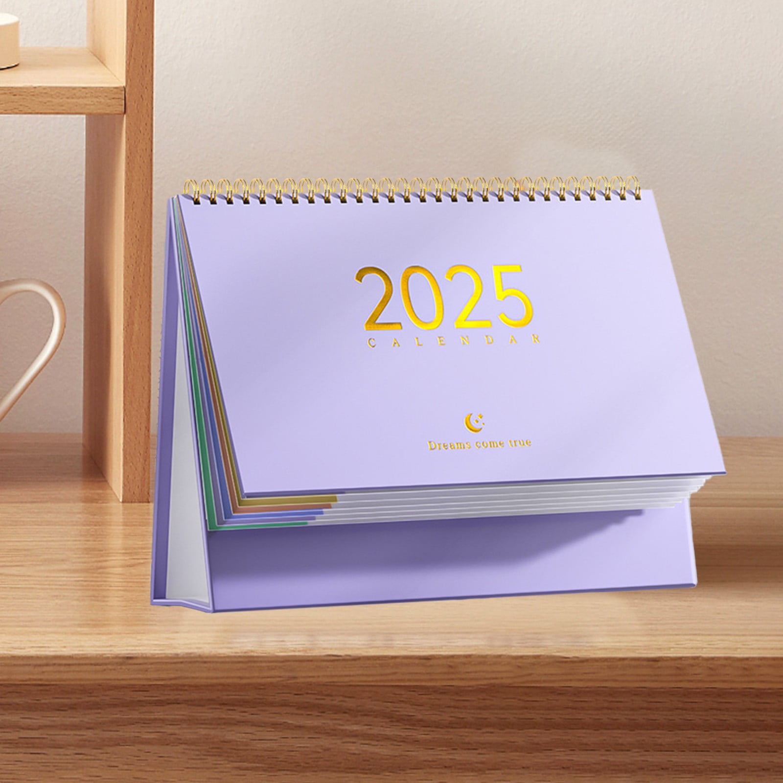 COM1950s Desks for Home Office Small Space Mini Desk Calendar Small ...