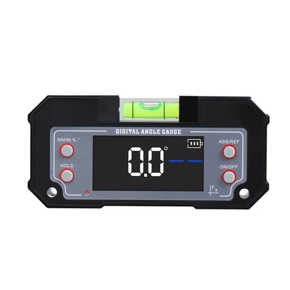 COM1950s Digital Inclinometer and Angle Finder, Bluetooth Electronic Level with Magnetic Base for Construction, Diy, Precision Measurement