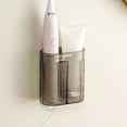 thumbnail image 1 of COM1950s Electric Toothbrush Holder,Bathroom Wall Organizer,Electric Toothbrush Rack Wall Mounted Tooth Brushing Rack for Bathroom Self Adhesive Electric Toothbrush Organizer,Organizer for Bathroom, 1 of 6