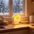 thumbnail image 1 of COM1950s Energy Efficient Ceramic Space Heater,Portable Mini Heater with Adjustable Thermostat,Compact Personal Heater for Home Office Desk Use,Quiet Desktop Heater with Overheat Protection, 1 of 9
