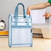 COM1950s A4 Folder,Dual Clip Plastic Document Organizer with Horizontal ...