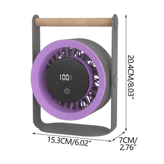 COM1950s Fans for Home,100-Speed Remote-Controlled Desktop Fan for Home Use,Fan for Home