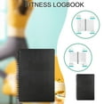 thumbnail image 1 of COM1950s Fitness Journal and Workout Log Book,Coil Bound Training Planner with Progress Tracker,5.5X8.3 Inch Gym Notebook,142 Page Workout Diary for Strength & Cardio, 1 of 9