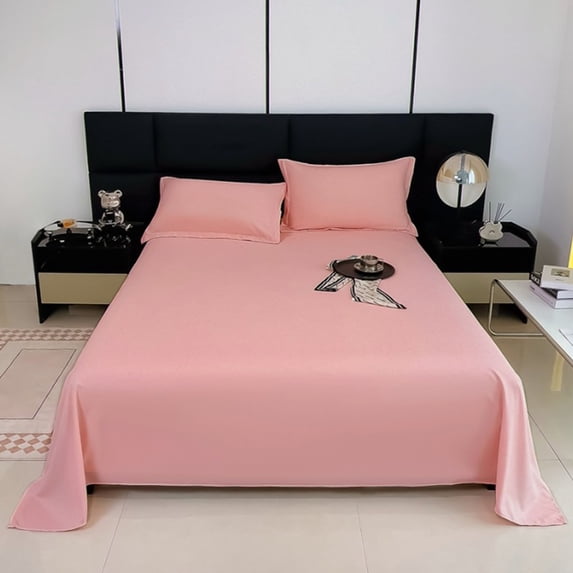 COM1950s Fitted Sheet Queen Size,70.9X90.6 Inch Deep Pocket Bed Sheet,Ultra Soft Polyester Microfiber Solid Color Wrinkle Resistant Easy Care,Hotel Luxury Home Bedding