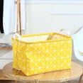 thumbnail image 1 of COM1950s Foldable Laundry Basket, Collapsible Fabric Storage Bin with Handles, Square Clothes Hamper for Home Organization, 1 of 7