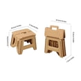 thumbnail image 1 of COM1950s Folding Step Stool, Heavy Duty Plastic Foldable Step Stool with Handle, Space Saving Non Slip Stepping Stool for Kitchen Bathroom and Home Use, 1 of 7